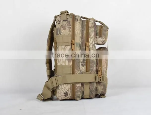 3P Outdoor Sport Military Combat Tactical Rucksack Backpack Knapsack Camping Hiking Trekking Assault Bag Pack
