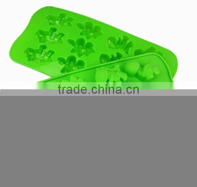 silicone fruit mold cool ice cube trays