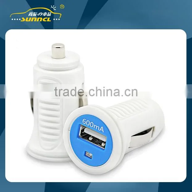 CE Approval 5V 2.1A USB Mini Car Power Charger Adapter Plug for Apple and Samsung Device