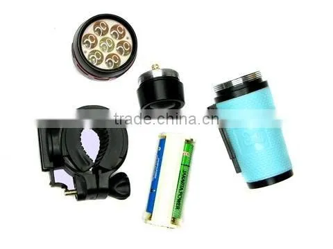 2 Mode Aluminum alloy 7*LED bicycle light (7C) SKU#1345