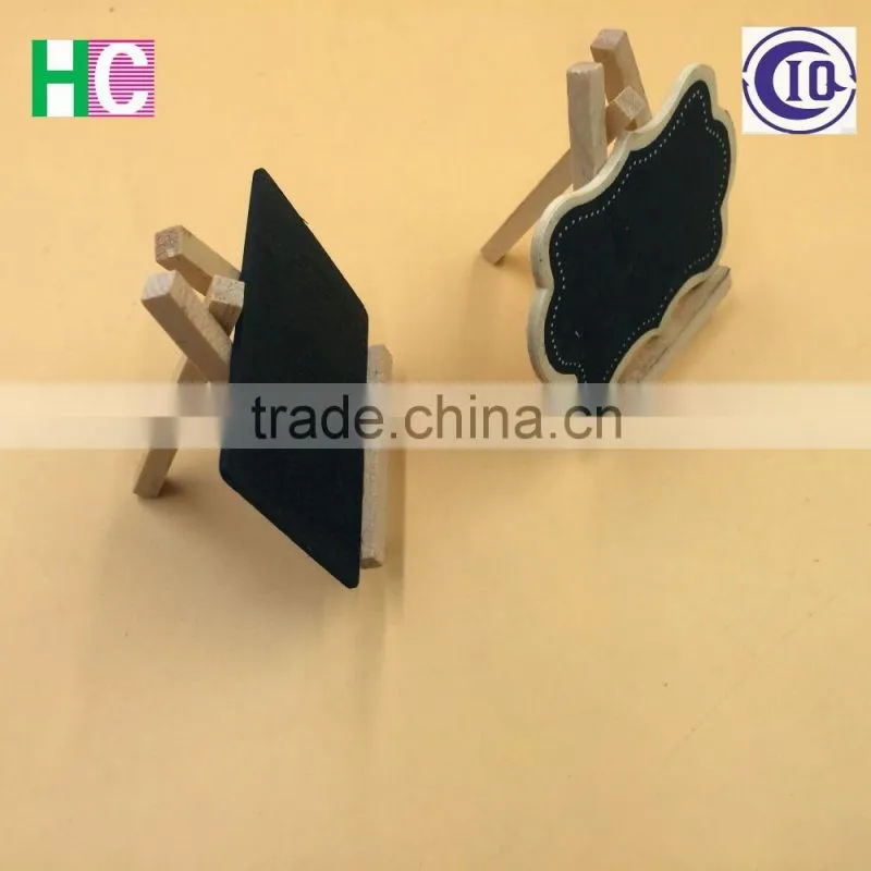 wooden blackboard clip for wedding