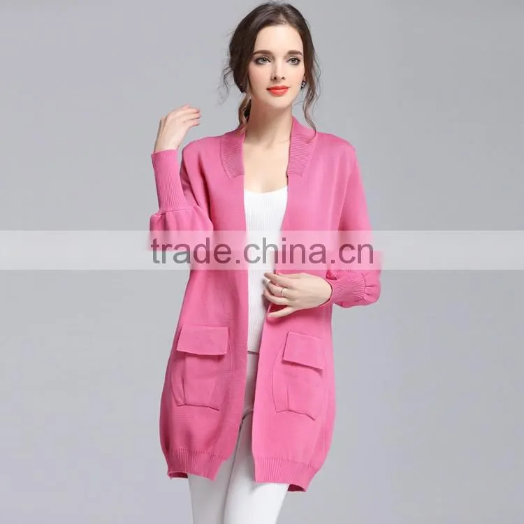 Latest fashion Winter cardigan new design girl sweater