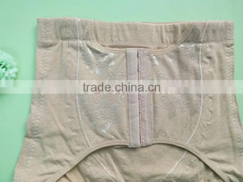 Woman cotton/spandex underwear high waist underwear slimming body shapers