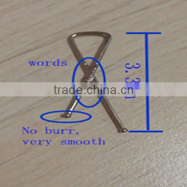 Metal Clips Nickel Free With word handsome