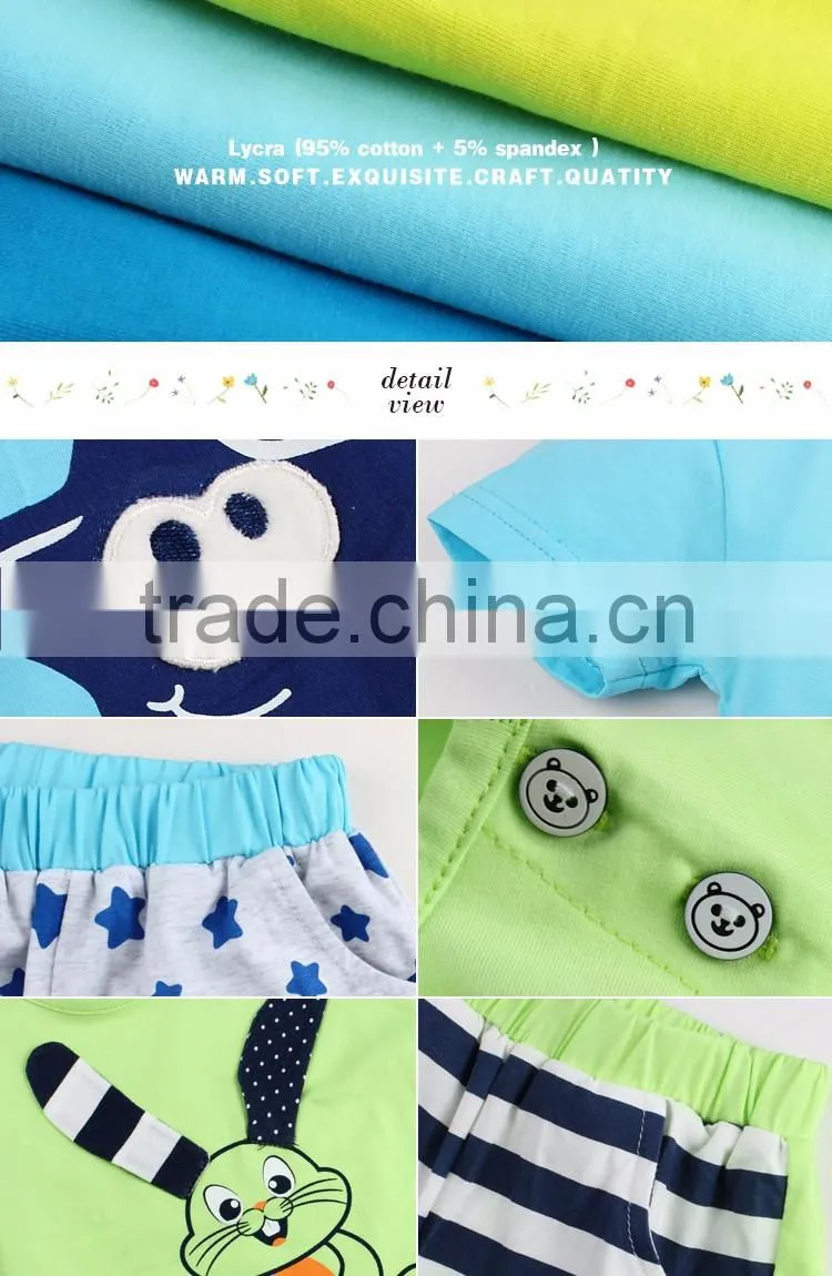 Hot Selling Trendy Toddler Boy Clothing, Summer Bulk Wholesale Kids Clothing
