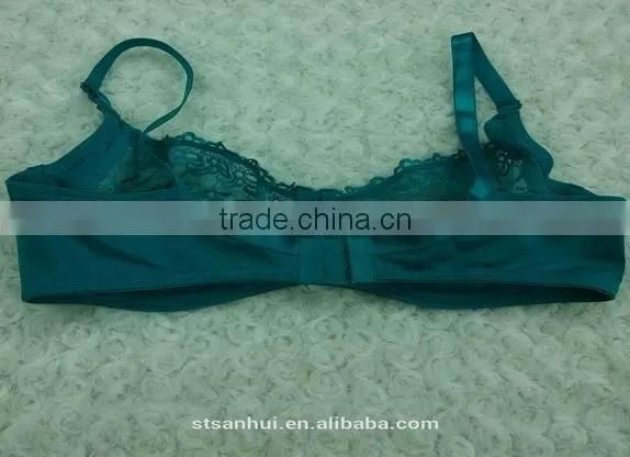 wholesale latest bra designs transparent sexy bra transparent women non padded bra