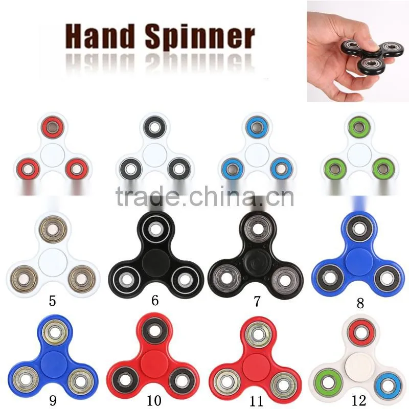 High Quality 2017 Wholesale Fidget Toy Hand Spinner Coloful Fidget Spinner