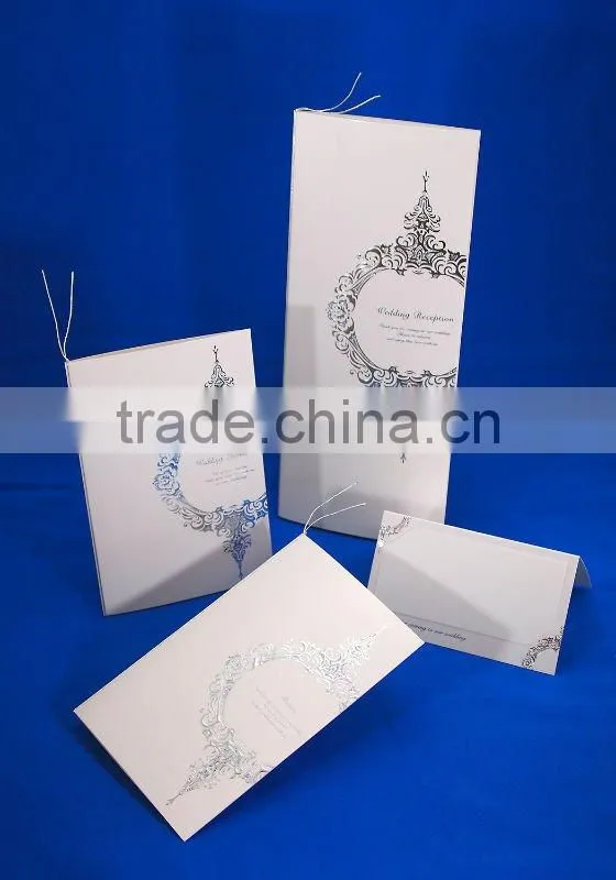 Japan Wedding Invitation Card 'BLISS WHITE' Wholesale