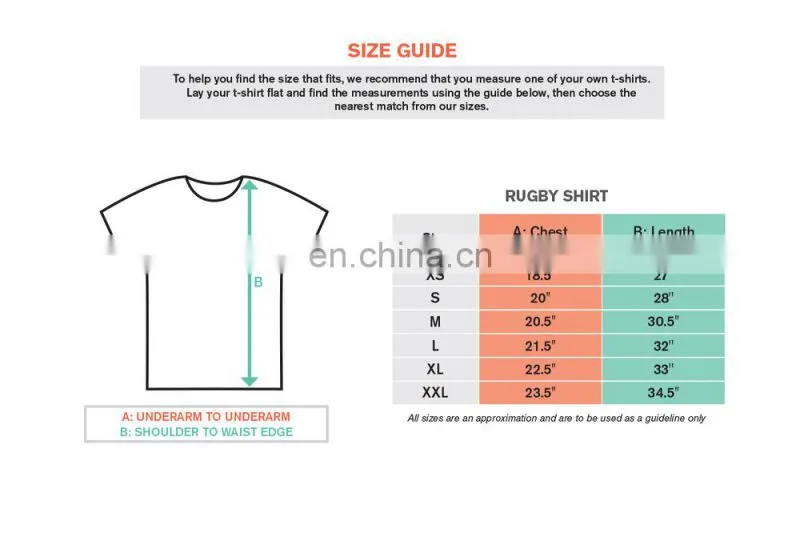 Team set custom rugby jersey,shorts sleeves sublimated rugby jersey