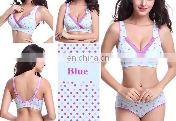 Mother Cross Lingerie Breast Feeding Bras Pregnant Women Underwear