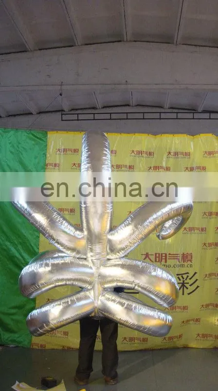 customized new design backpack giant inflatable octopus tentacle for advertising