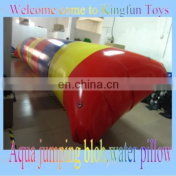 8M inflatable water jumping pillow