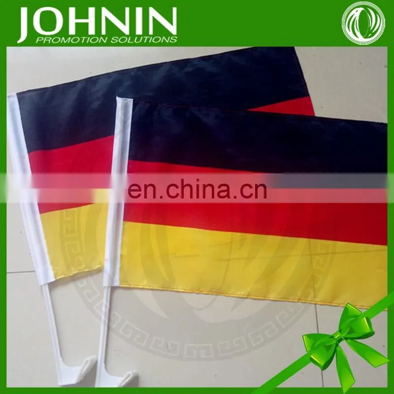 cheap screen printing custom polyester german car flag for promotion