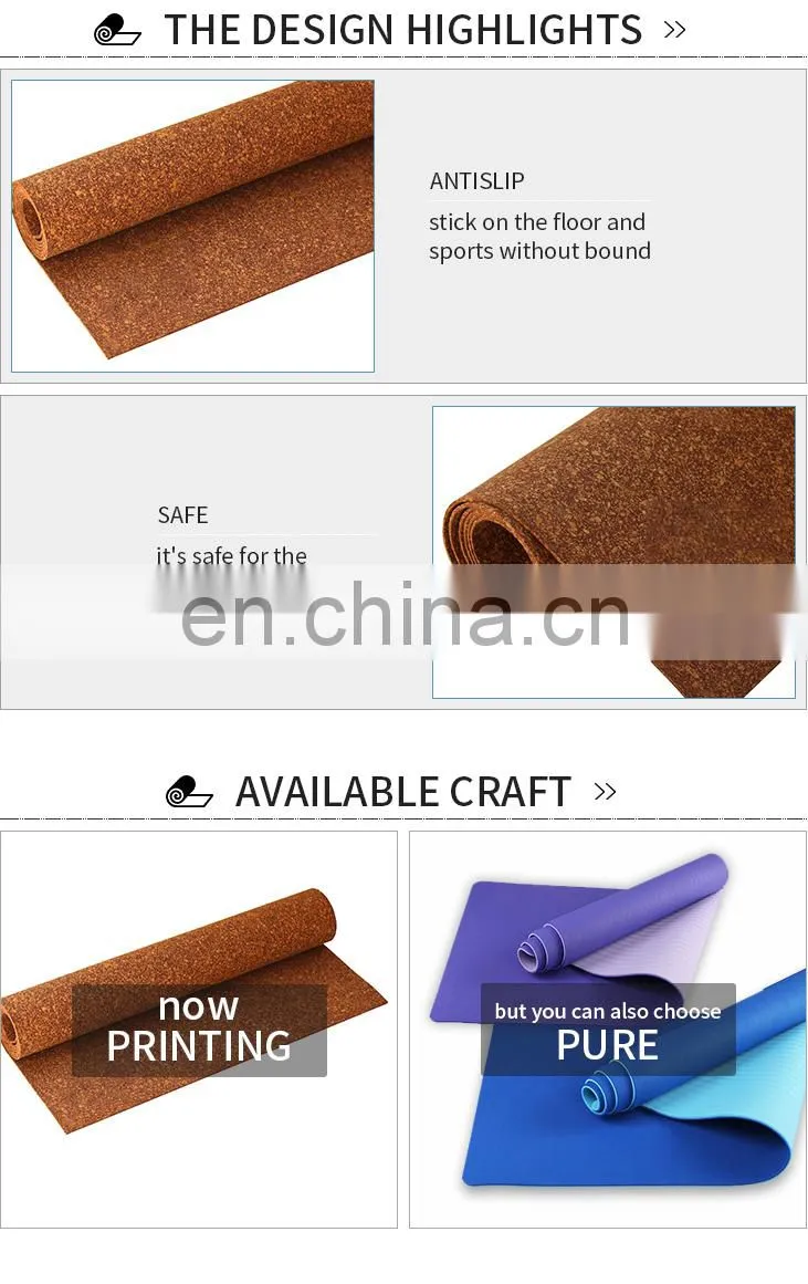 waterproof dropship custom non slip tpe yoga gym mat