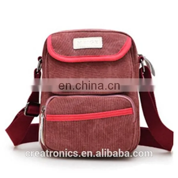 CR fully stocked wholesale professional augur canvas bags chest pack messenger bag khaki
