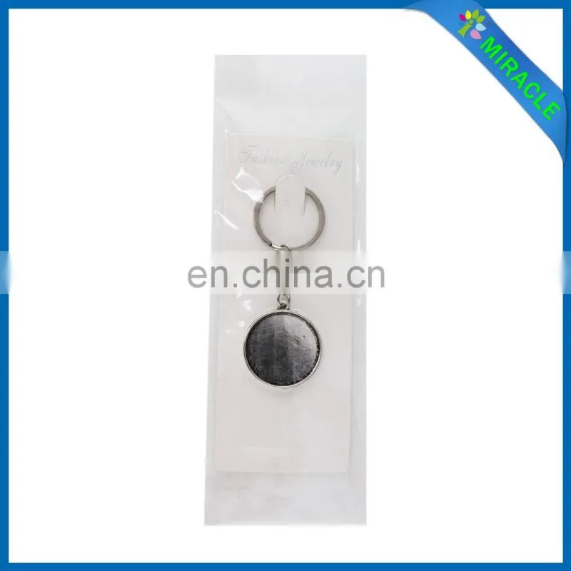 Miracle Oval Series Peacock Sublimation keyring