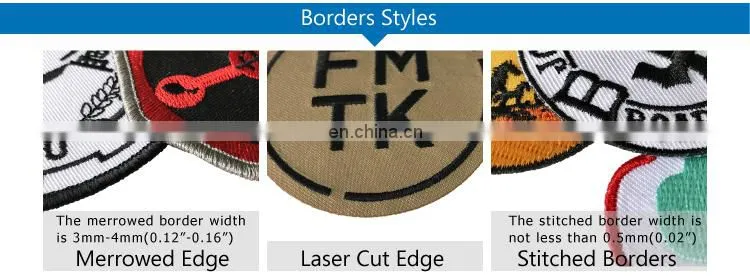 Custom embroidered patches no minimum
