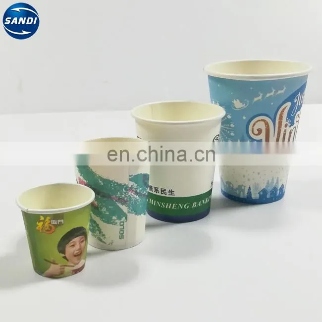 Custom LOGO printed disposable coffee paper cup