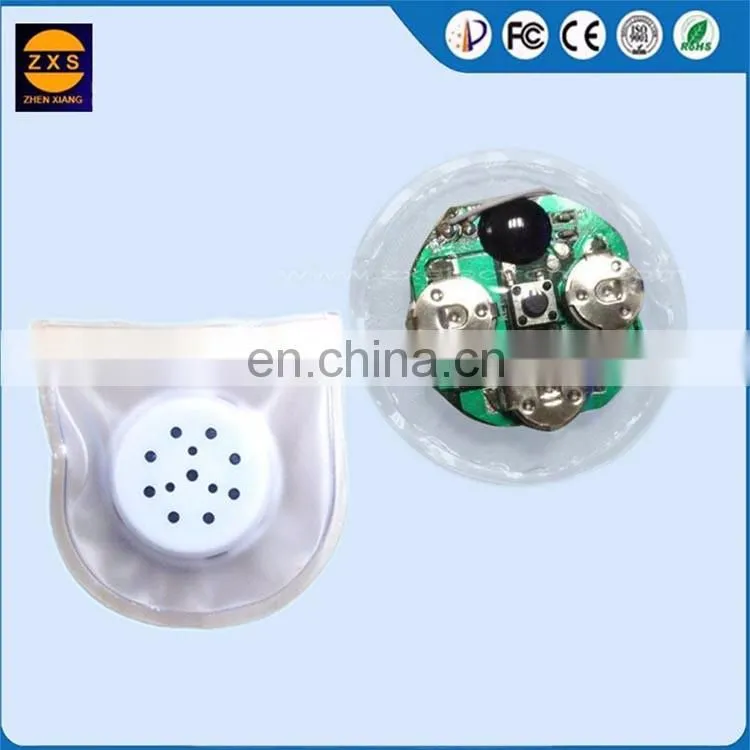 Waterproof Plastic Casing Motion Sensor Chip With Custom Songs For Plush Toy