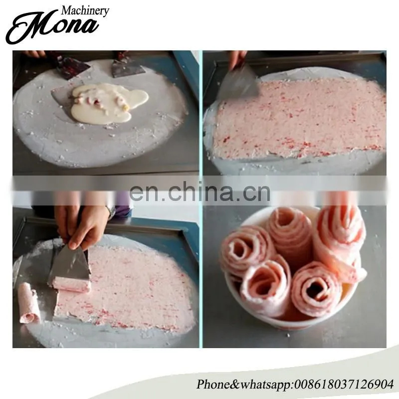 10 buckets thailand ice cream fryer, rolled fried ice cream machine,fried ice cream maker