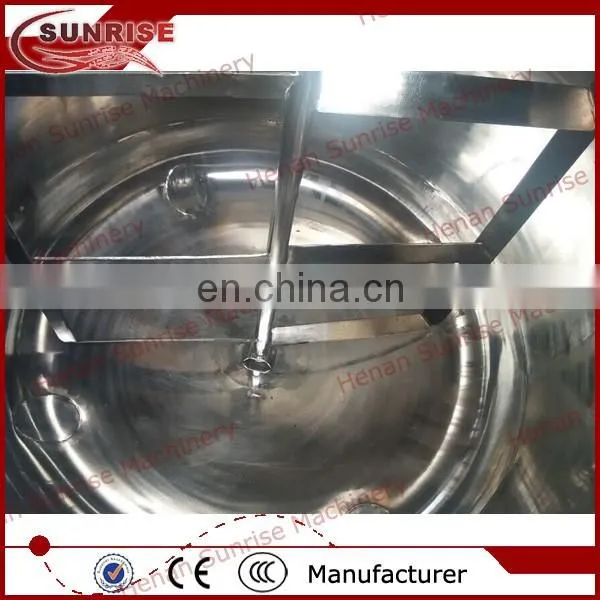 stainless steel peanut butter mixing tank