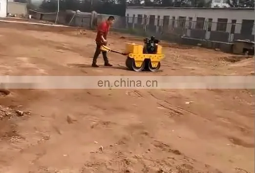 Mini road roller compactor chinese new brand 1 ton vibratory