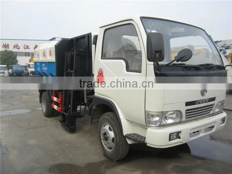 DongFeng side loading garbage truck