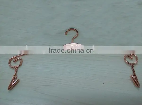 FM-60 Nice metal lingerie hanger for bra and panty