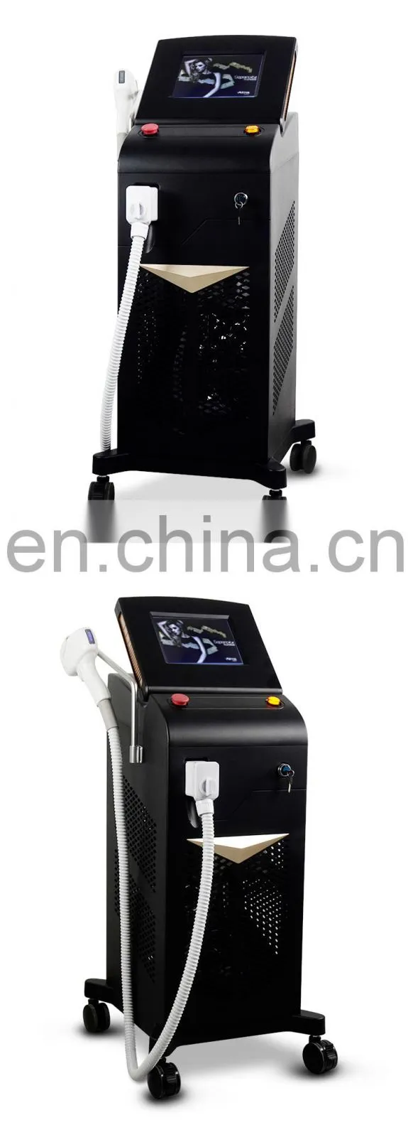 Factory price A-lma 755 808 1064 Diode Laser Hair Removal Beauty instrument Mixed 3 wavelength Suitable for all skin tones