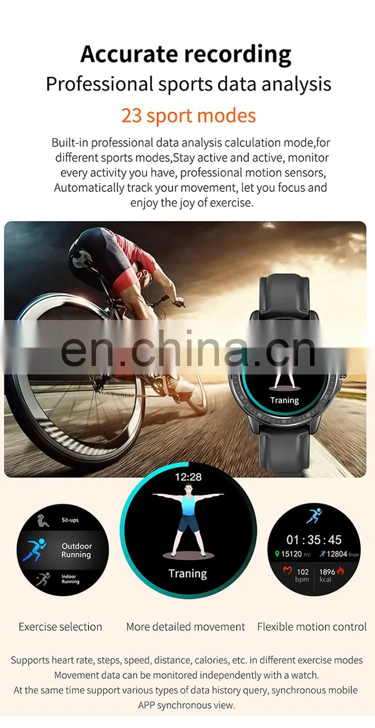 Sanda CF19 Trendy Design Intelligent Men Wrist Watches Waterproof Alarm Luminous Sport Android Smart Watch