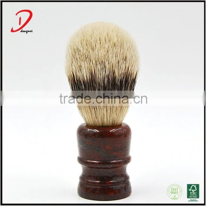 Newest Badger Hair Knot Stone Handle Shaving Brush,Shaving Brush For Men