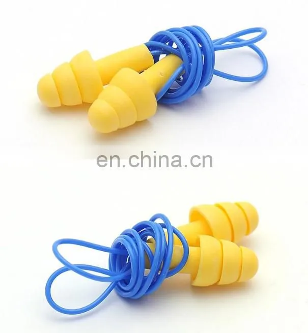Soundproof Sleep Noise Prevention Disposable Silicone Earplugs