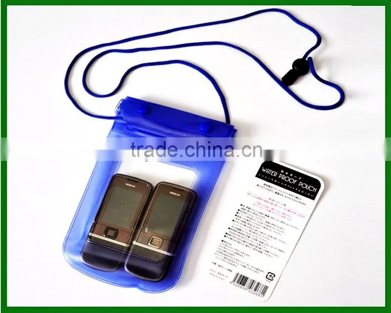 waterproof swimming pouch,waterproof lanyard pouch,waterproof phone case