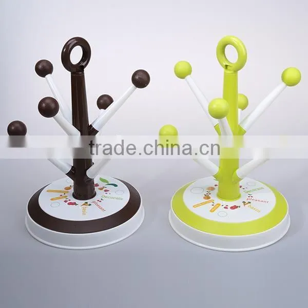 High fashion plastic cup holder with 6 cups