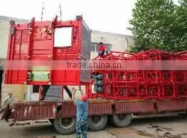 10 tons tower crane 6513 65m Jib Lenght, Tip Loading 1.3 Ton