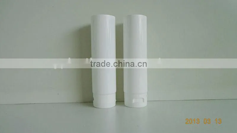 Blank white PE tube for cosmetic,soft tube, flexible tube,Plastic Packaging for Skin Care Products,