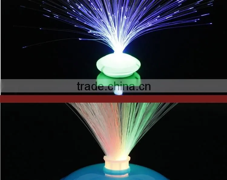 LED Flower Fibre Optic Light Lamp Optical Fiber Colorful Night Light Indoor Home Decoration
