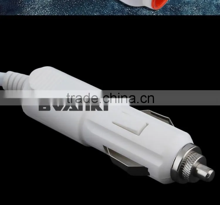 new products 2016 High Quality Triple3 Way Splitter+Dual USB Port Car Cigarette Lighter Socket Splitter Charger with gps tracker