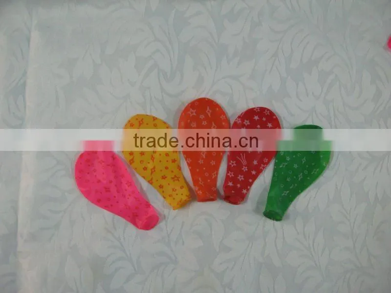 Top selling quality 5#&6# latex balloon for promotion