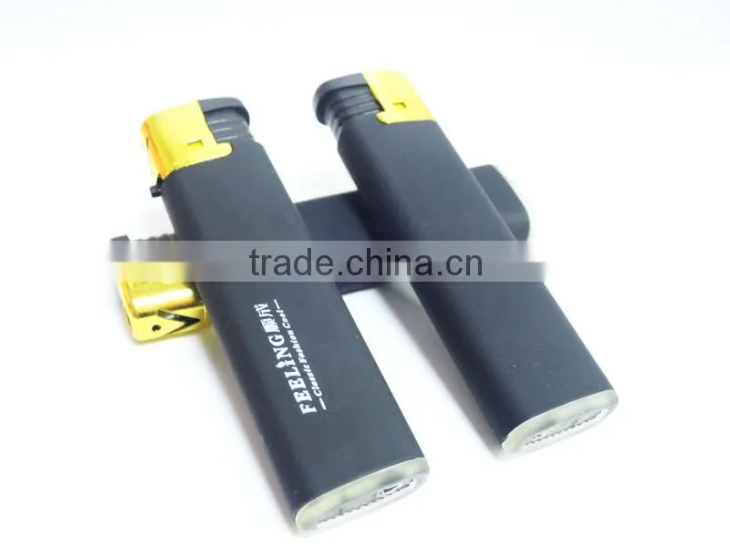 rubber appearence windproof cigarette lighter ,electron jet stream lighter