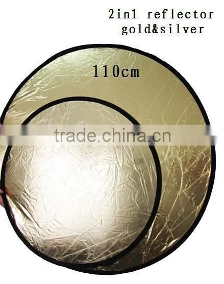 ET-110 flashing reflector light 110cm 2 in 1 foldable photo Studio Reflector board