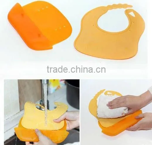 Silicone Baby Bibs Waterproof Infant Feeding Bibs