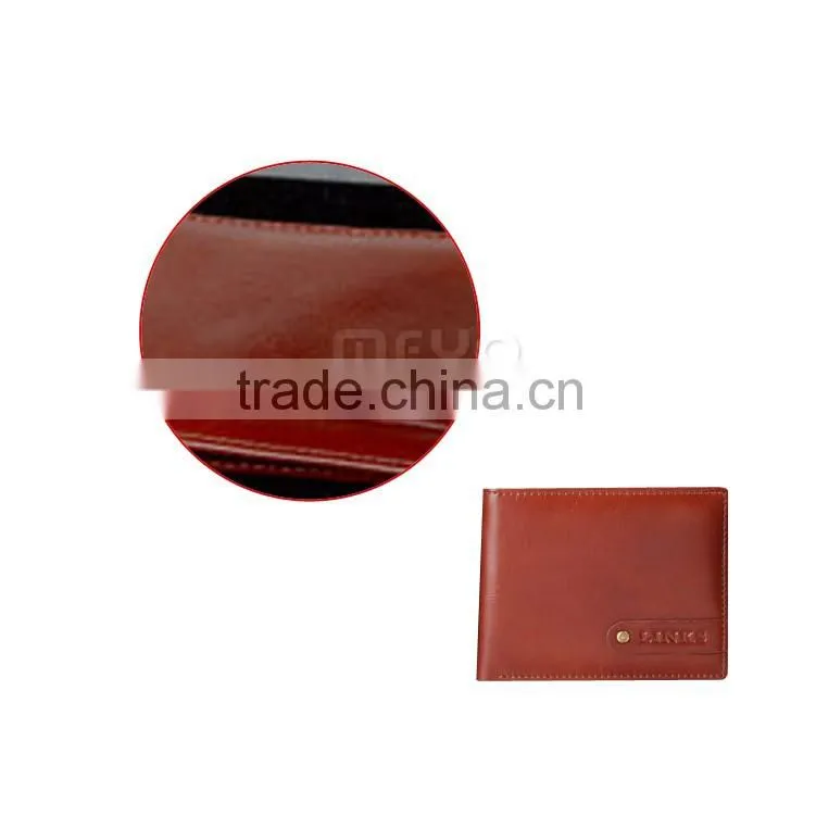 New designed leather wallet purse and PU leather belt birthday gift set