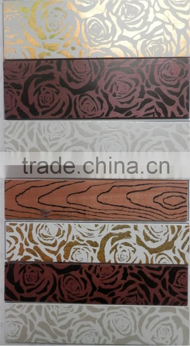 Natural and Green Painted Bamboo Blinds/Printed Bamboo Blinds Outdoor