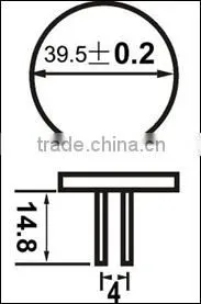 SMD2835 2.6w 12v LED G4 recessed light wich CE RoHS