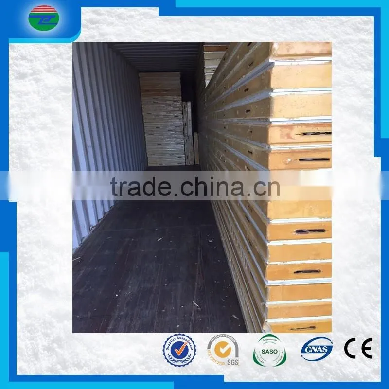 New Arrival Reliable Quality galvanized steel freezer cold room panel