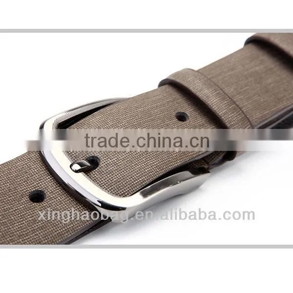 High quality wide leather belt leather belt without holes
