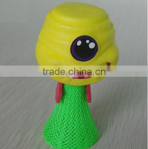 EVA mini jumping elf toy ,EVA bounce toy ,Cheap bouncing Jumpz toys
