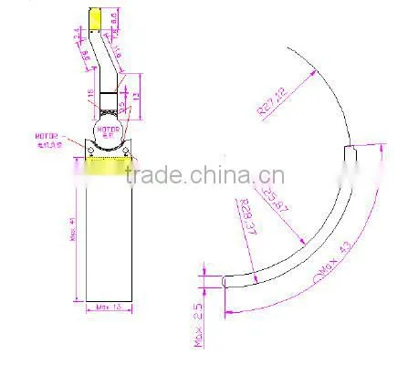 3.7v 95mAh High quality rechargeable lithium battery pack