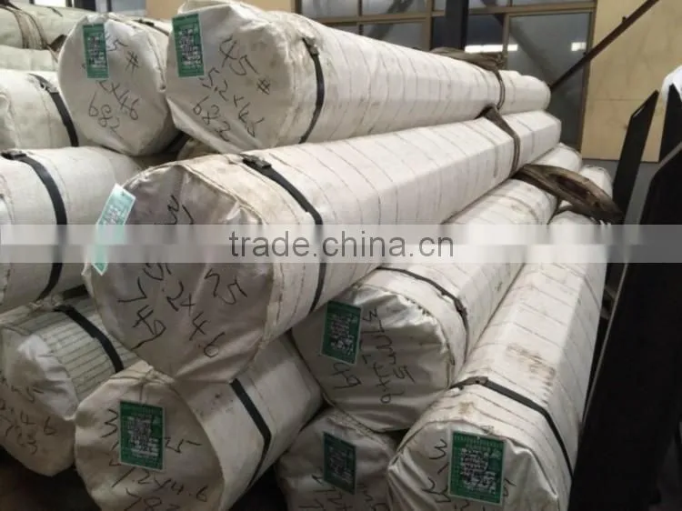 Light weight seamless galvanized steel pipes